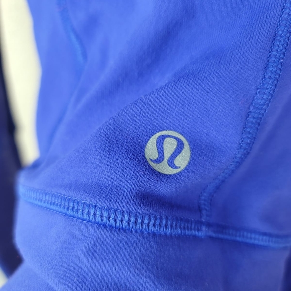 Royal blue Lululemon scuba hoodie. Size 6 sweater - Picture 5 of 7